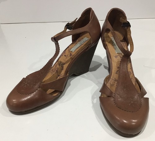 Next women brown 9cm - brown, wedge