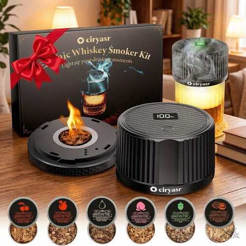 Electric whiskey smoker kit - electric,