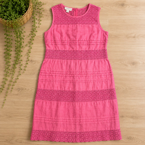 Monsoon 100 linen dress - 100%,