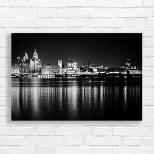 Night time liverpool city - liverpool,