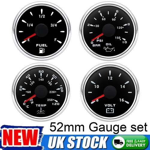 4pcs gauge set 52mm - gauge, level
