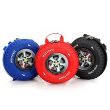 New Kids Small Backpack 3D Car Tyre Children School bag EVA Wheel Nursery Bag