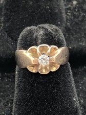10K Rose Gold Solitaire
