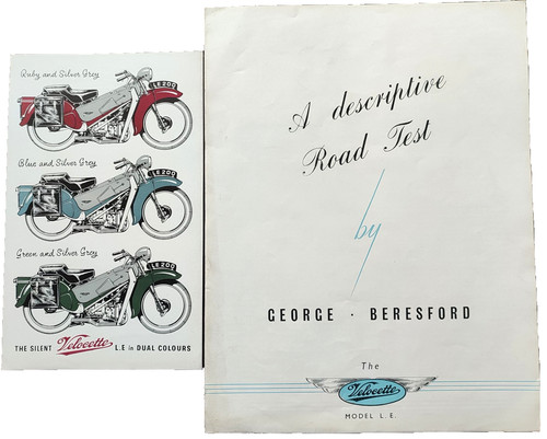 Velocette 150 motorcycle - le,