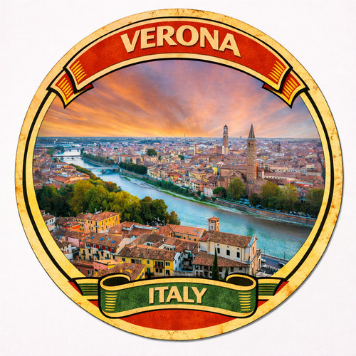 Verona italy fridge magnet - ,