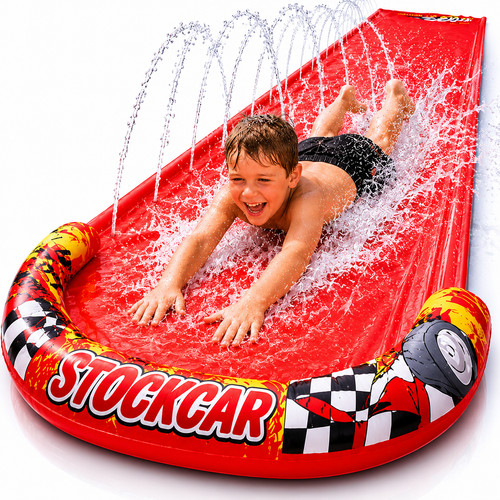 Inflatable water slide kids - water, 5m