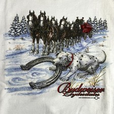 Vtg Budweiser Beer Clydesdales