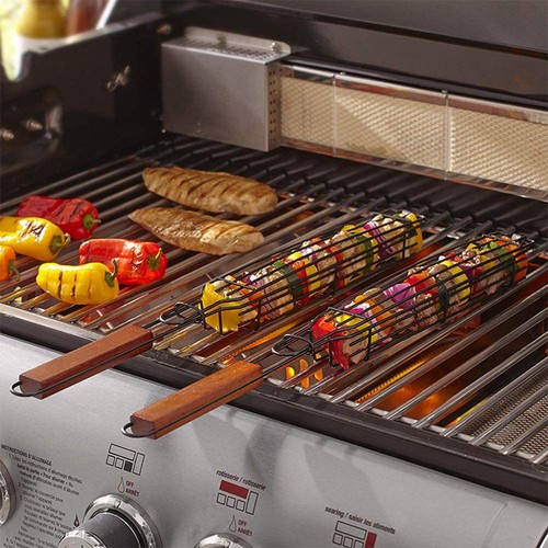 Bbq grilling basket - basket, stainless