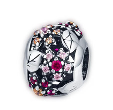 Leaves Bead Charm Genuine S925