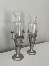 Pair Of Art Nouveau Vases In