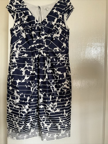Kaliko lovely blue white - white, lined