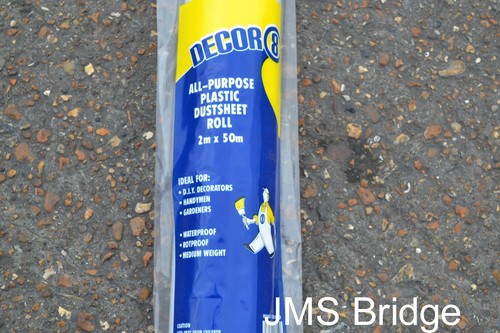 Clear builders polythene - clear,