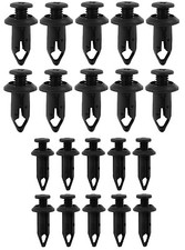 20x FOR SUZUKI fairing clips rivets 6mm 8mm fasteners panel pastic black
