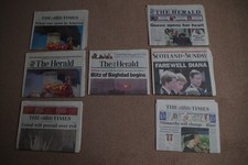 Job Lot Historic Newspapers
