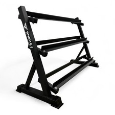 3 Tier Dumbbell Rack 138cm Gym