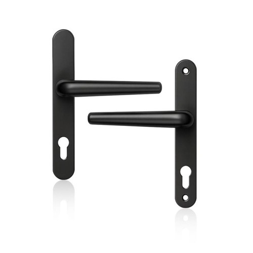 Uap black upvc door handle - black, handle,
