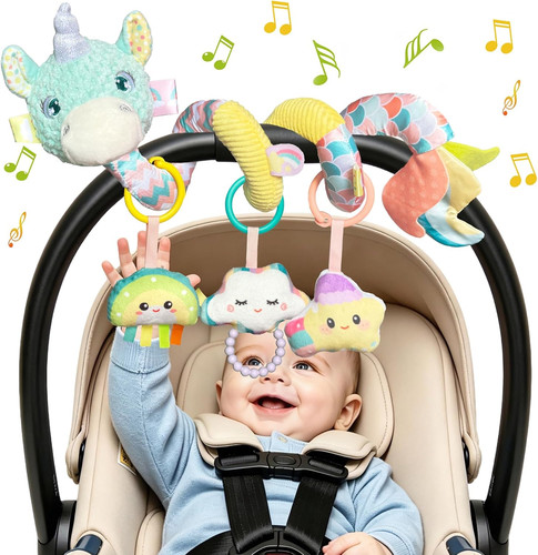 Baby spiral pram toy 6 - baby,