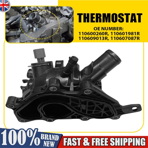 Coolant thermostat and - and, housing