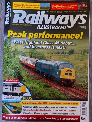 Railways illustrated magazine - railways,