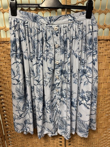 Hell bunny pale blue floral - hell,