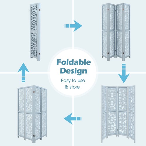 Panel wooden room - 4-panel,