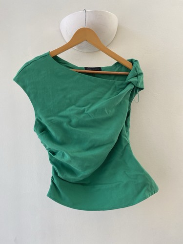 Zara green one shoulder - green,