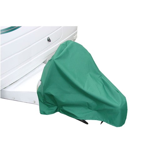 Caravan hitch cover green - caravan,