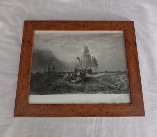 Framed edwardian print - framed,
