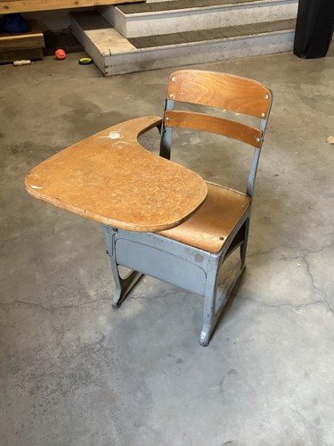 Antique envoy school desk - antique,
