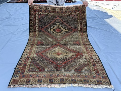 1920s antique afghan - antique, baluchi