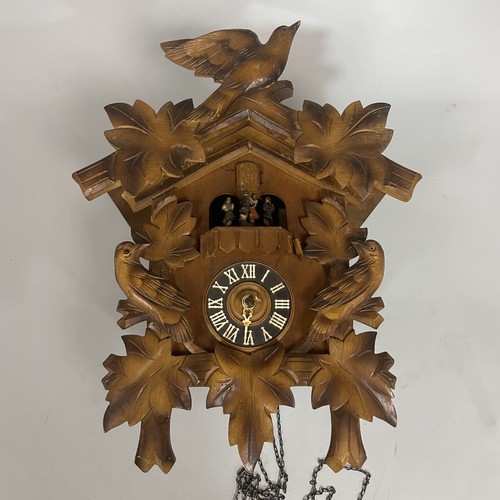 Vintage cuckoo clock forest - vintage,