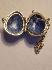 Dark Blue Faberge Inspired Egg
