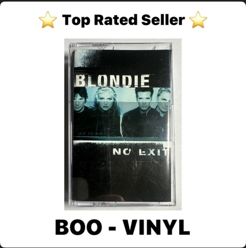 Blondie exit cassette tape - blondie,