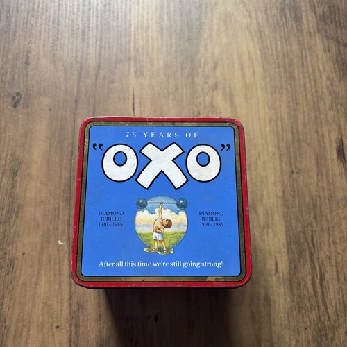 Vintage oxo tin years - 75,