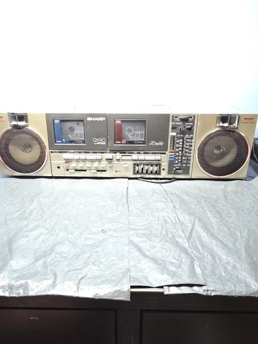 Sharp 90zg vintage boombox - qt-90zg,