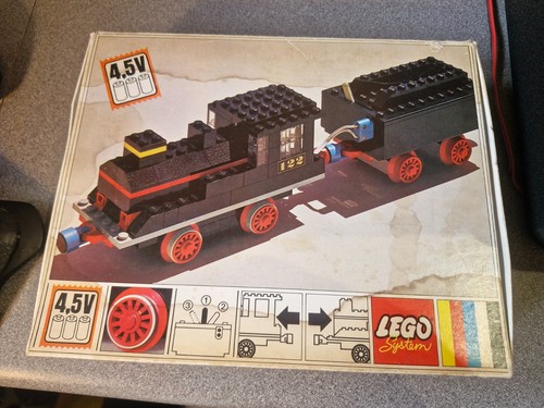 Vintage lego 122 train loco - lego,