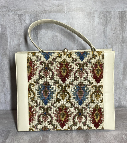 Vintage tapestry carpet - tapestry, bag