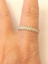 Gold Tone Silver Glitter Thumb