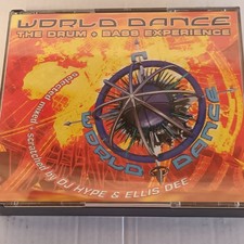 WORLD DANCE THE DRUM + BASS EXPERIENCE DJ HYPE ELLIS DEE 2CD BOX FREE UKP+P LOOK