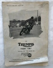 1947 triumph motorcycle tiger - 1947,