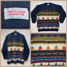 Vintage Benetton Shetland Wool