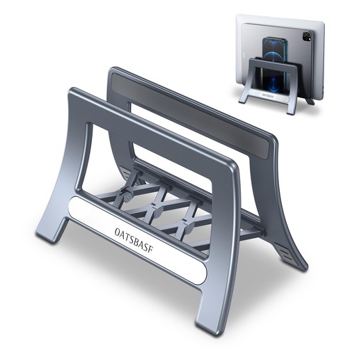 Vertical laptop stand gravity - vertical,