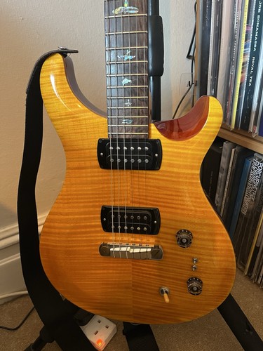 Prs pauls guitar amber with - amber,