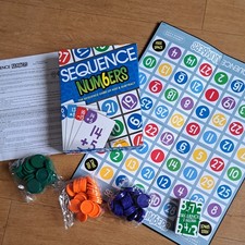 Sequence Numbers Board Game