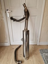 suzuki sv650 exhaust down
