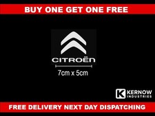 2 x Citroen Logo Car Sticker