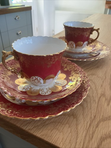 Antique 19th bone china - c,