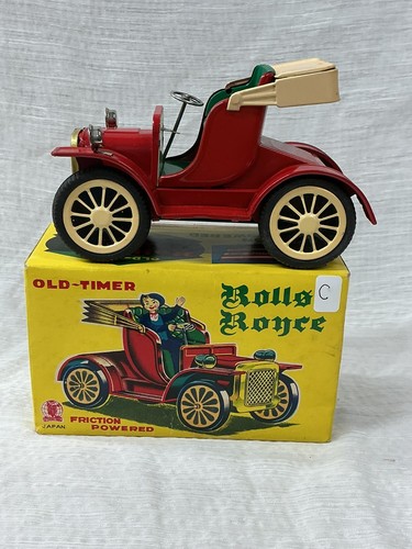 Vintage old timer red - red, rolls