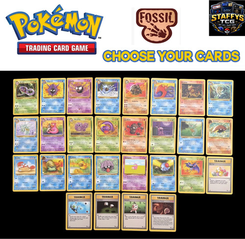 Pokemon tcg fossil - pokemon,