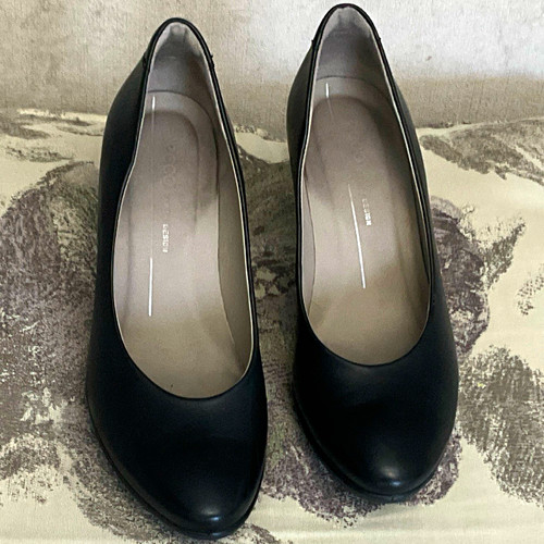 Ecco black leather - ecco, court